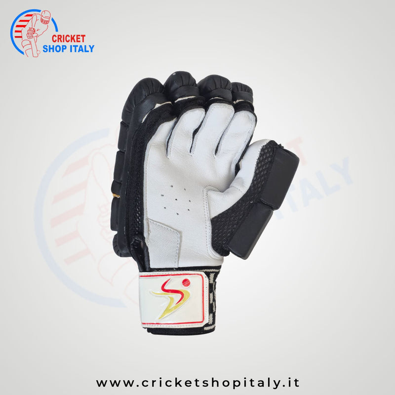 Ds 1.0 Black Cricket Batting Gloves