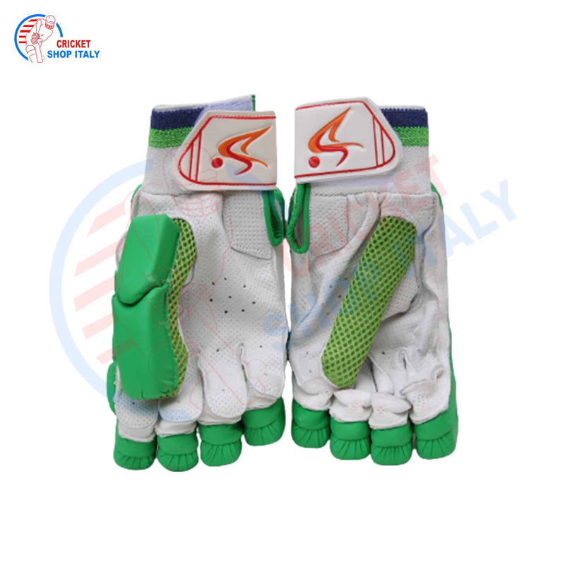 2023 DS Sports Green Cricket Batting Gloves (Adult) 3
