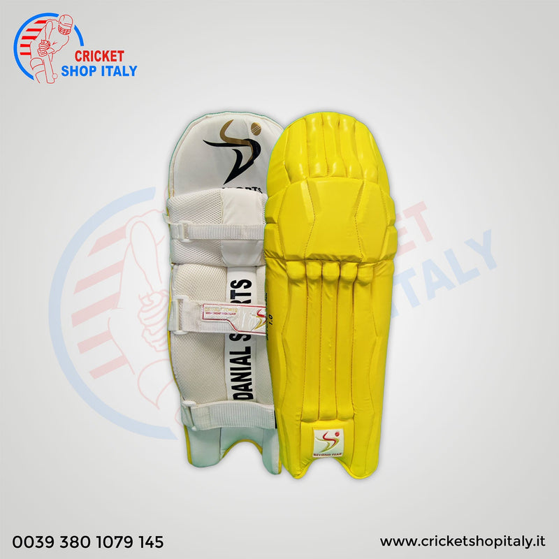 DS 1.0 Yellow Batting Pads Youth Ambi