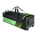 Kookaburra 4500 Wheelie Bag Black/Neon Green - Cricket shop italy
