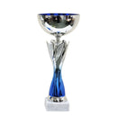 Rio Vista Silver & Blue Metal Bowl Trophy Cup - Cricket shop italy