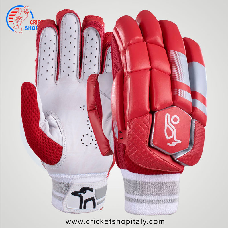 Kookaburra 4.1 T/20 Batting Gloves Red