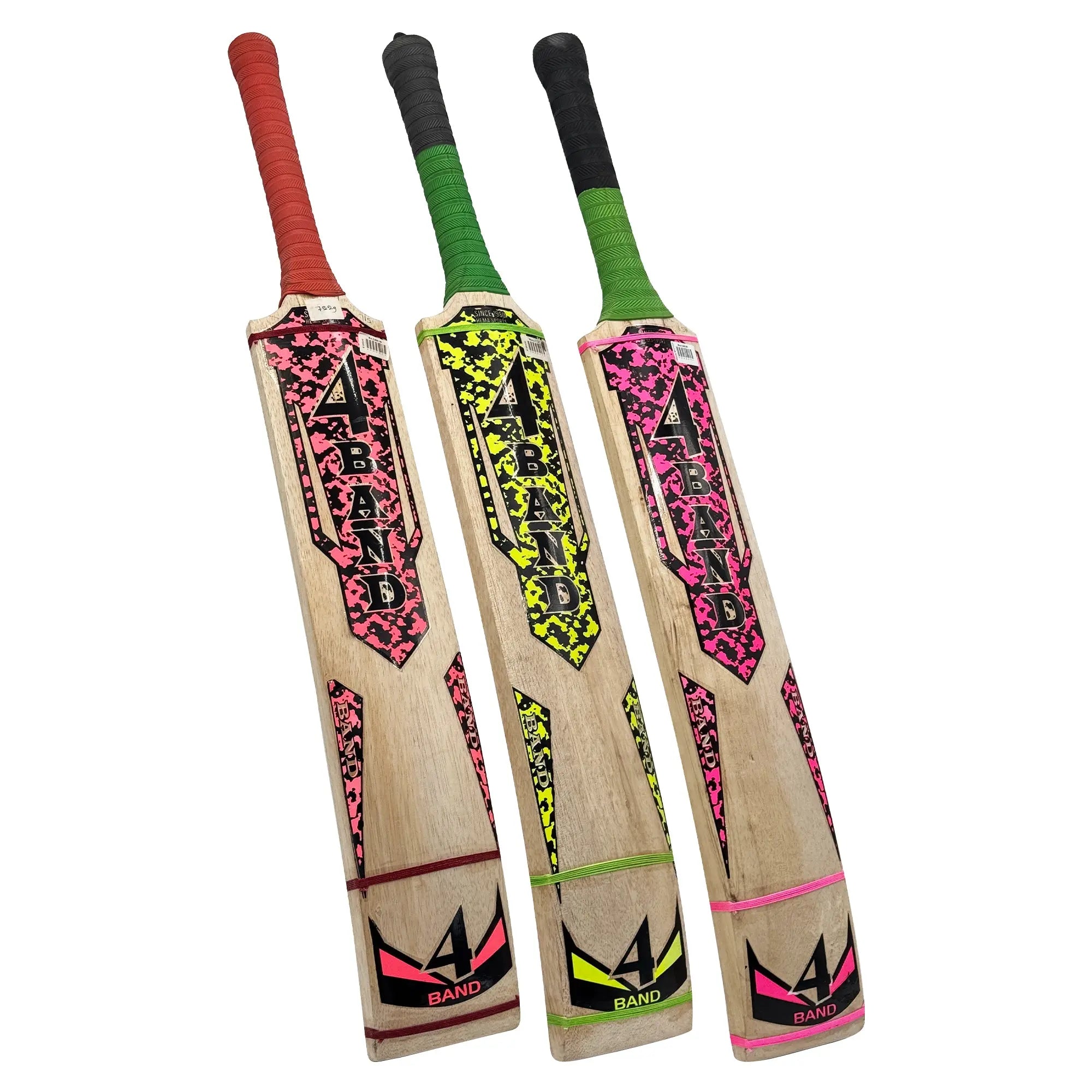 4 Band Classic Srilankan Soft Ball Bat - Cricket Shop Italy