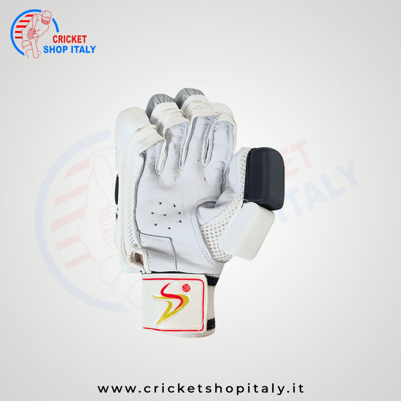 Ds BLK/SLV Cricket Batting Gloves