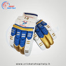 Ds 1.0 Blu/gld Cricket Batting Gloves DS Sports