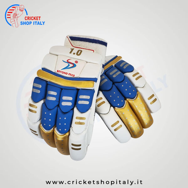 Ds 1.0 Blu/gld Cricket Batting Gloves