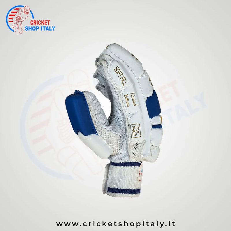 Ds 1.0 Blu/gld Cricket Batting Gloves