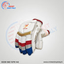 Ds  Batting Gloves  Youth (red /silver/blue) - Cricket shop italy