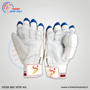 Ds  Batting Gloves  Youth (red /silver/blue) - Cricket shop italy