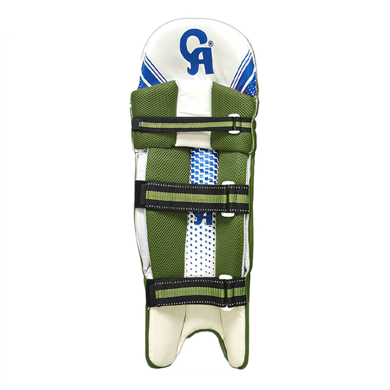 CA Plus 8000 Batting Pads Green Ambi