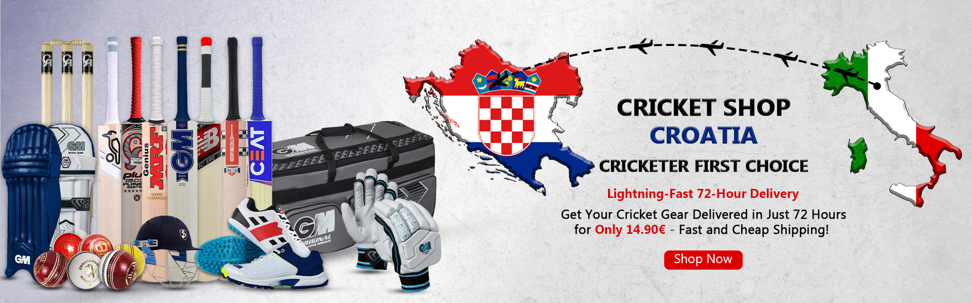 Cricket Shop Croatia | Cricketer first Choice