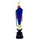 Crown's Blue And Gold Butterfly Streak Trophy - Cricket shop italy