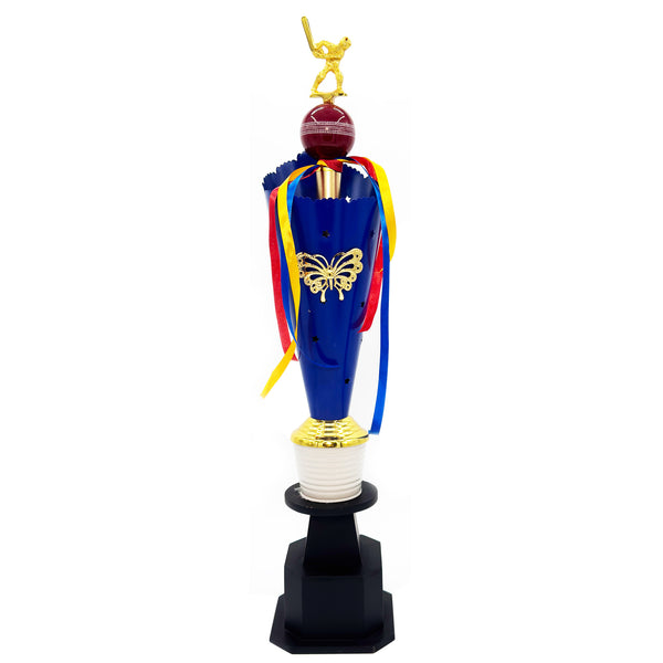 Crown's Blue And Gold Butterfly Streak Trophy