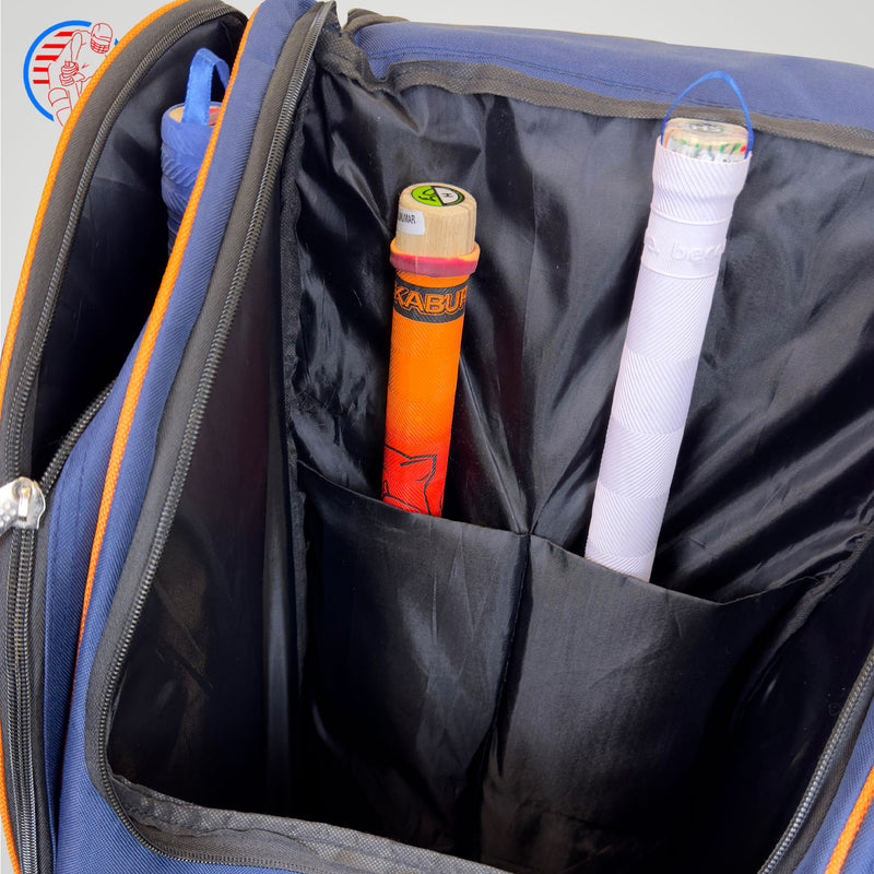DS 1.0 Duffle Cricket Bag Blue/Orange