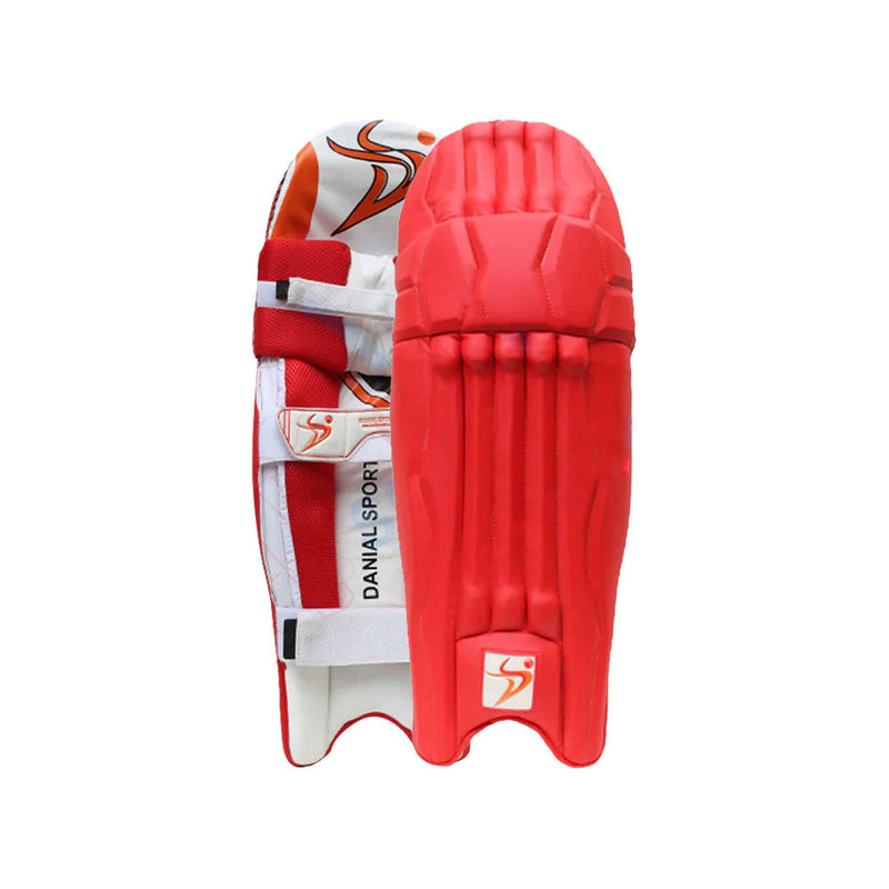 DS Red Batting Pads Adult | Leg Guard | Cricket Shop Italy
