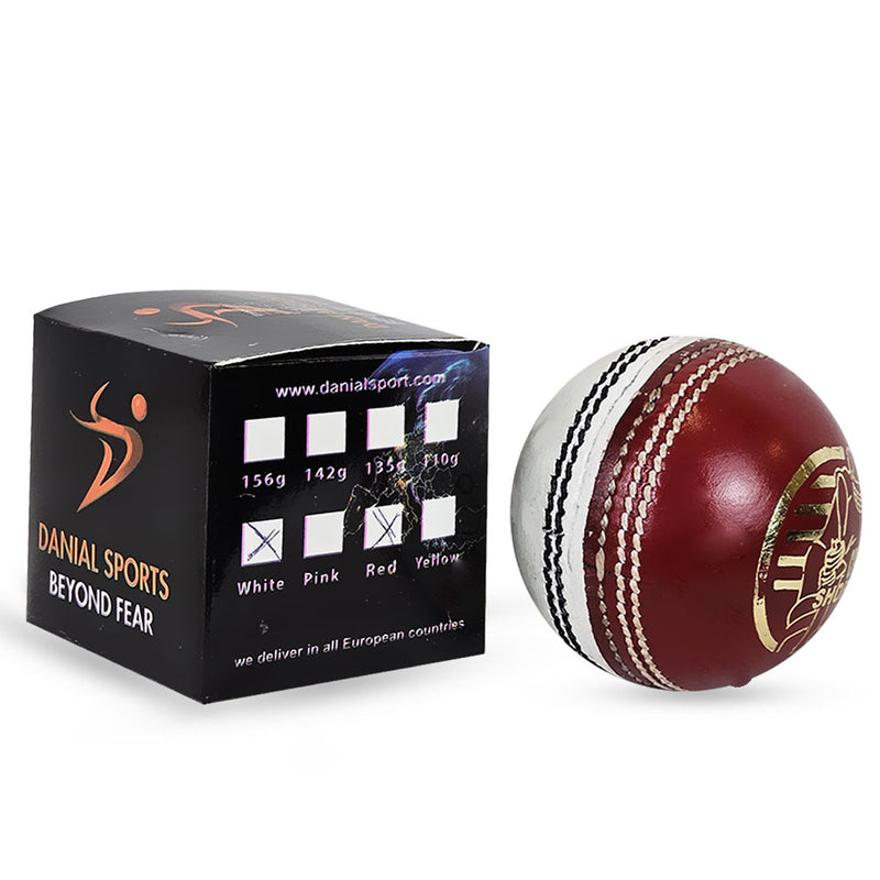DS Practice Red / white Cricket Ball