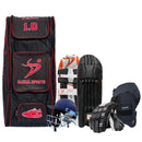 DS 1.0 Cricket Batting Set Black Adult DS Sports