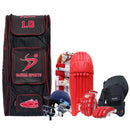DS 1.0 Cricket Batting Set Red - Cricket shop italy