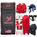 DS 1.0 Cricket Batting Set Red DS Sports