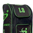 DS 1.0 Duffle Cricket Bag Black/Green DS Sports