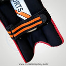 DS Red Cricket Batting Pads Adult DS Sports