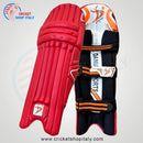 DS Red Cricket Batting Pads Adult DS Sports