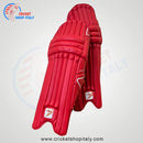 DS Red Cricket Batting Pads Adult DS Sports