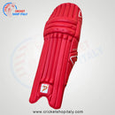 DS Red Cricket Batting Pads Adult DS Sports