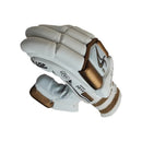 DS D 1.0 White/Gold Batting Gloves Adult DS Sports