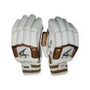 DS D 1.0 White/Gold Batting Gloves Youth DS Sports