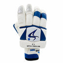 DS D 1.0 White/Blu Batting Gloves Adult DS Sports
