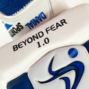 DS D 1.0 White/Blu Batting Gloves Adult DS Sports