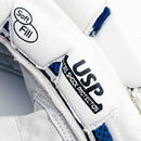 DS D 1.0 White/Blu Batting Gloves Adult DS Sports