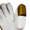 DS D 1.0 White/Gold Batting Gloves Adult DS Sports