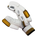 DS D 1.0 White/Gold Batting Gloves Youth DS Sports