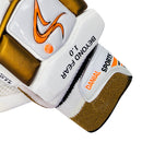 DS D 1.0 White/Gold Batting Gloves Youth DS Sports