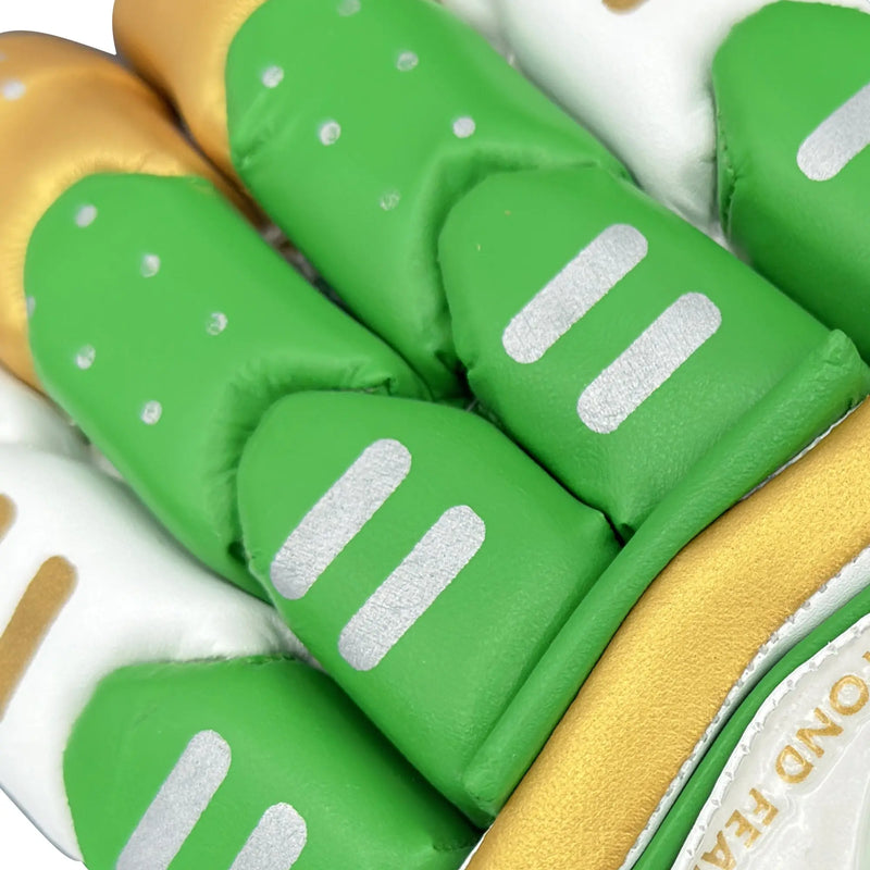 DS Batting Gloves Green/Gold DS Sports