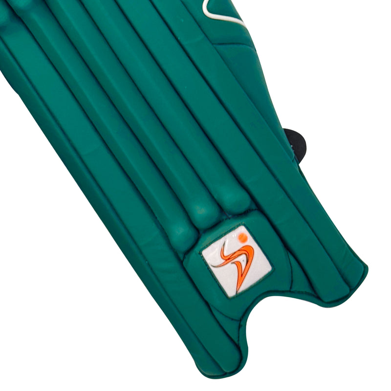 DS Green Cricket Batting Pads Adult