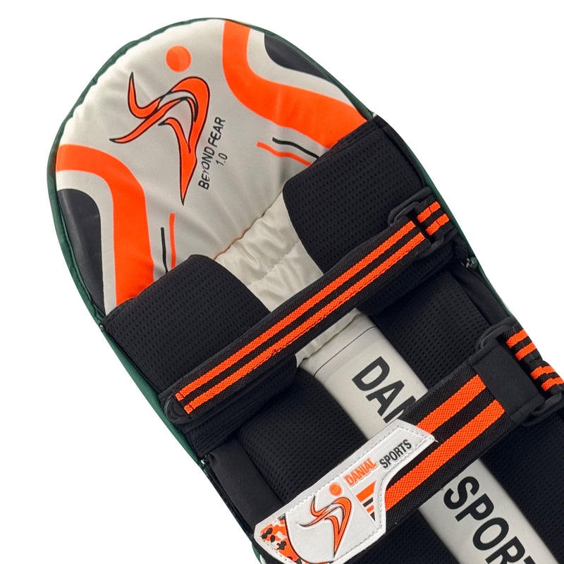 DS Green Cricket Batting Pads Adult