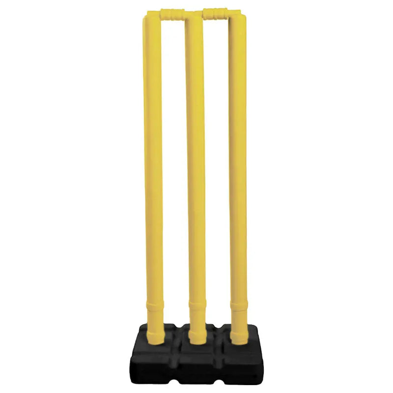 Set Paletti Da Cricket FORTRESS Con Base In Gomma | Per Adulti E Giovani | PVC Resistente - Foto 2