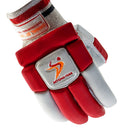 DS Red/White 1.0 Batting Gloves Junior DS Sports