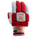 DS Red/White 1.0 Batting Gloves Junior DS Sports
