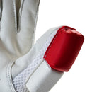DS Red/White 1.0 Batting Gloves Junior DS Sports
