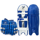 DS Blue Cricket Pads & Gloves Set DS Sports
