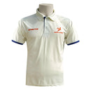 Ds cricket Half Sleves Shirt off White DS Sports