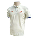Ds cricket Half Sleves Shirt off White DS Sports