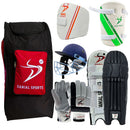 Ds Junior Cricket Set Black DS Sports