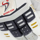 Ds BLK/SLV Cricket Batting Gloves DS Sports