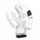 Ds BLK/SLV Cricket Batting Gloves DS Sports