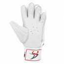 Ds BLK/SLV Cricket Batting Gloves DS Sports